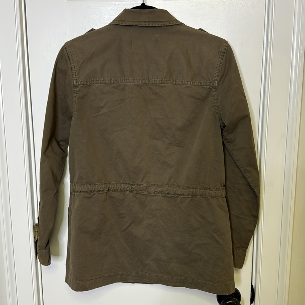 Hinge  Olive Green Utility Jacket XS - Picture 6 of 8